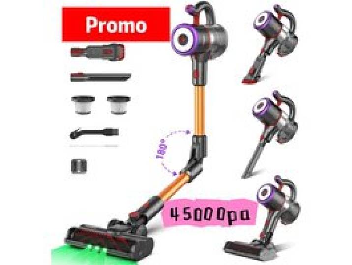 Aspirateur Balai Sans Fil ONSEEN Puissant -550W/45Kpa/1.6L/Autonomie 53min-Filtration 5 Étapes - LED - Anti-Enchev ASPIRATEUR BALAI