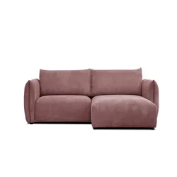 ECKSOFA TAUER 3-Sitzer, altrosa