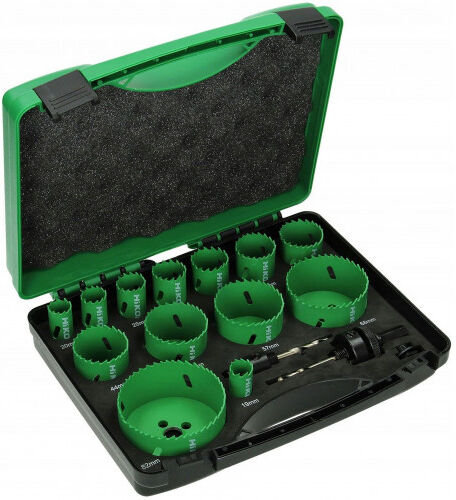 HiKOKI 4101076 Jeu de scies cloches Combiset No. 2 BI-métal 16 pieces
