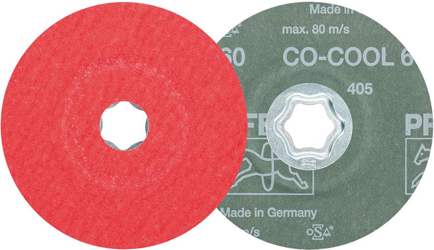 PFERD COMBICLICK-Fiberschleifscheibe CO-COOL