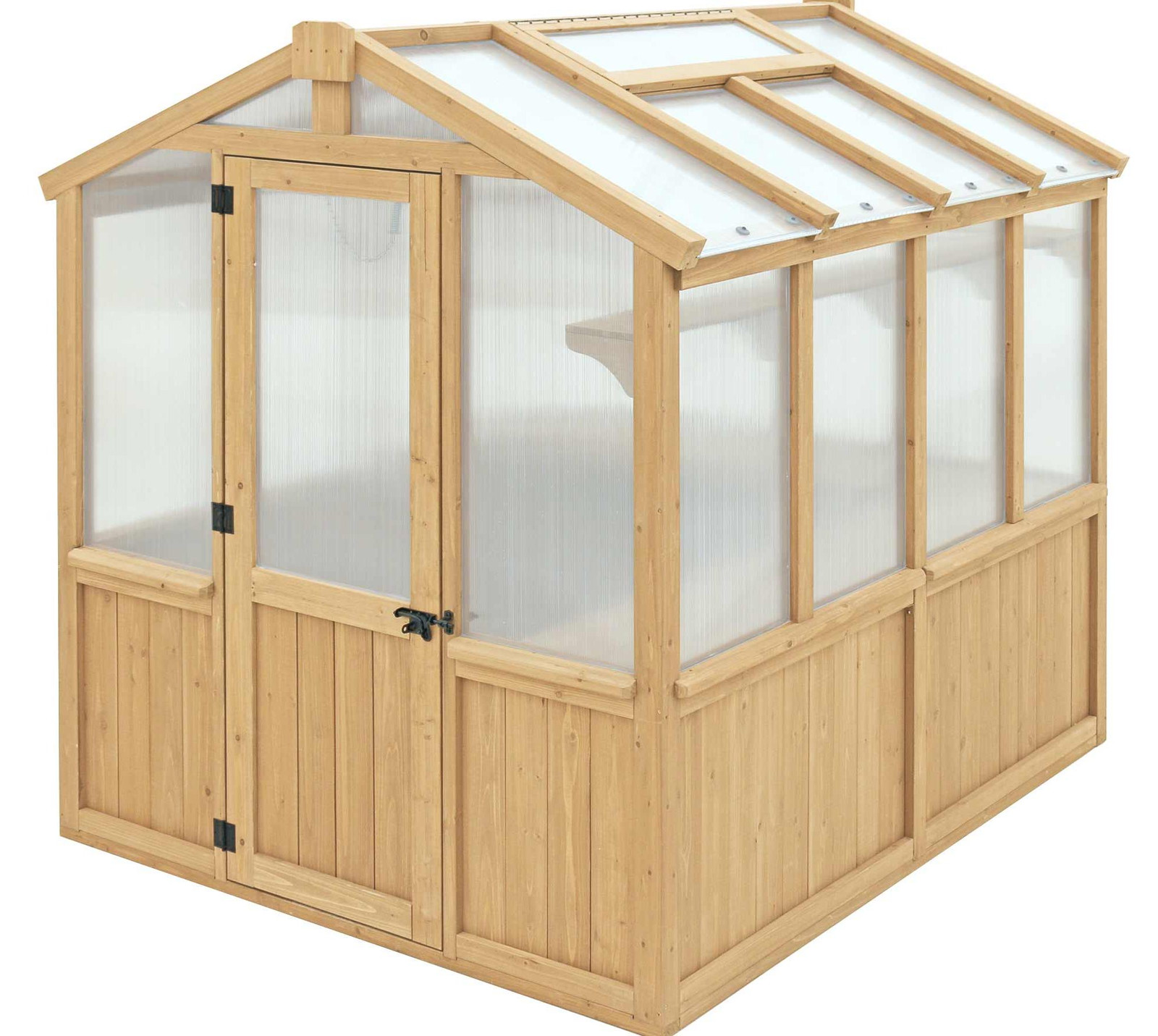 Westmann houten kas model Paul Braun B/D/H: 238 x 204 x 236 cm