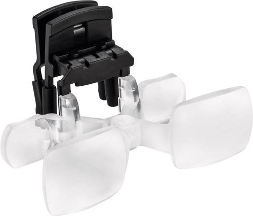 Eschenbach 162461 maxDETAIL clip Lupenbrille mit Clip Vergrößerungsfaktor: 2 x