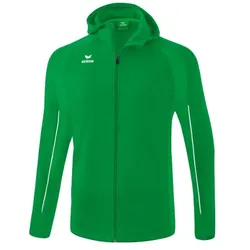 Erima Liga Star Trainingsjacke mit Kapuze Kinder - smaragd/weiß -