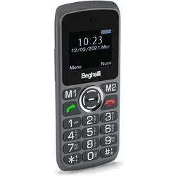 Beghelli Lifesaver Phone SLV10 4,5 cm (1,77') 81 g Schwarz Telefon für ältere Menschen (1.77", 1.30 Mpx), Tastenhandy, Schwarz