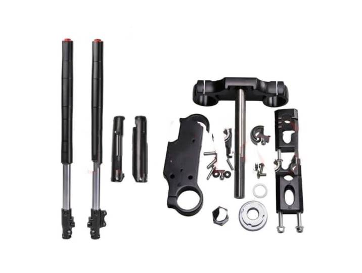 Obere Gabelbrücke， Für SSR Thumpstar GPX 125–160 cc Dirt Bike 110 cc Vorderradgabel Stoßdämpfer Gabelbrücke Gabelführung Gabelbrücke，(B)