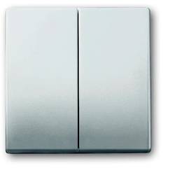 Busch-Jaeger Abdeckung Serientaster Edelstahl 2CKA001751A2962 1 St.