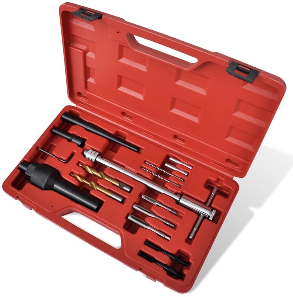 vidaXL Set réparation bougie de préchauffage Audi Seat VW Mercedes Opel