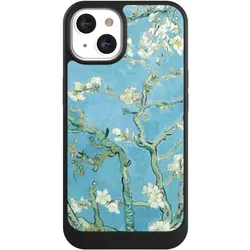 Nivocase Hülle für Apple iPhone 13 Handyhülle NIVOcore Case Schwarz Kunst Malerei Vincent Van Gogh (Apple iPhone 13), Smartphone Hülle, Schwarz