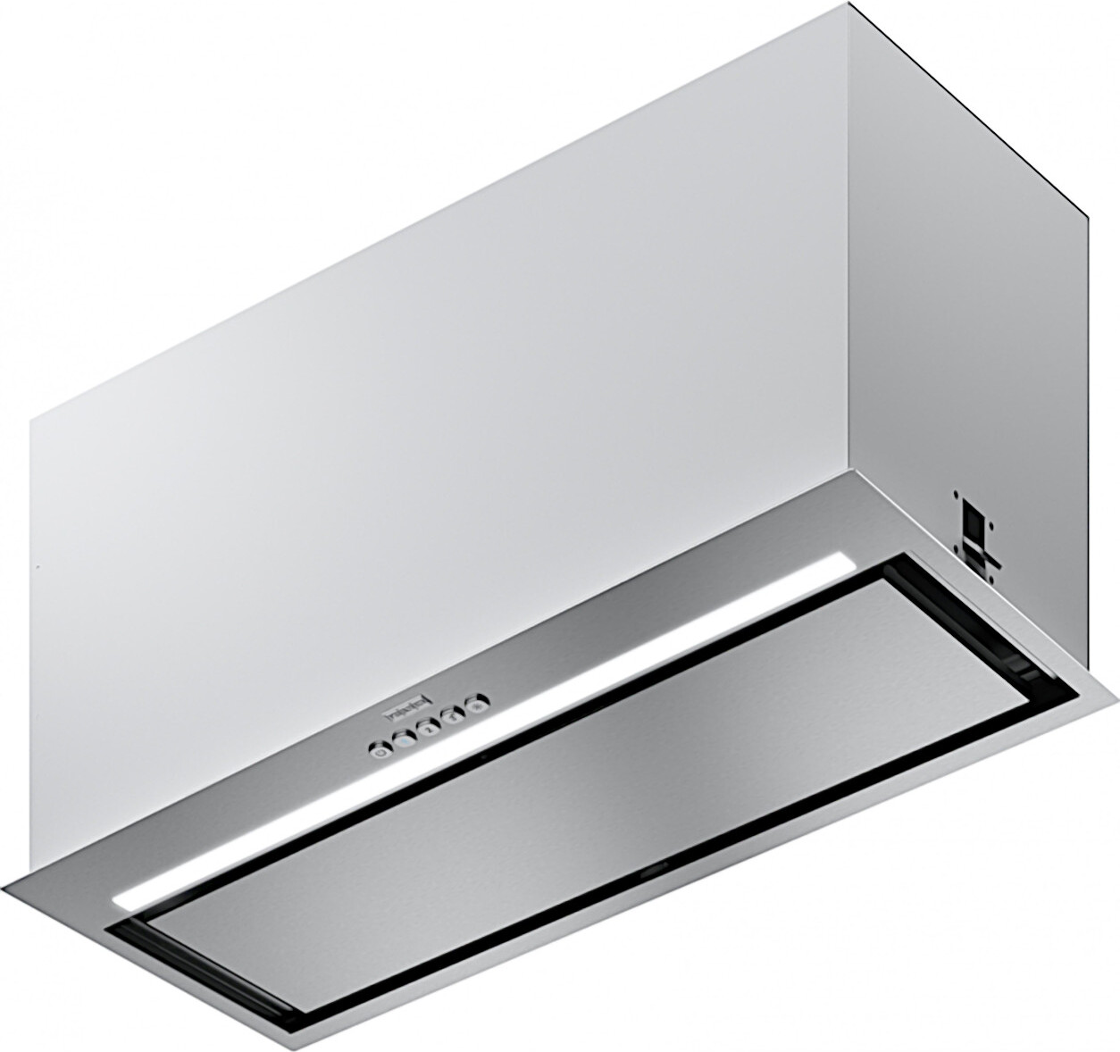 Franke BOX FLUSH EVO FBFE XS A70, 670 m³/h, Geleitet, 47 dB, 65 dB, 66 dB, Unterbaut