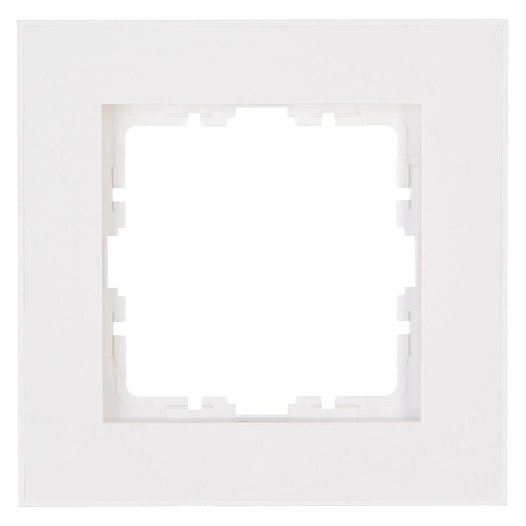 Kopp HK07 PURE Abdeckrahmen 1f 406829005 reinweiss (406829005)