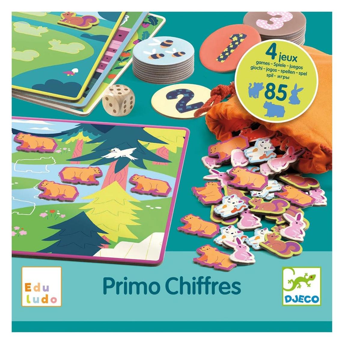Djeco Eduludo Primo Chiffres (mult) (DJ08265)
