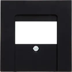 Kopp 373050006 HK07 - TDO Abdeckung, Farbe: schwarz matt