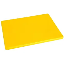 Hygiplas LDPE Schneidebrett gelb 30,5x22,9x1,2cm