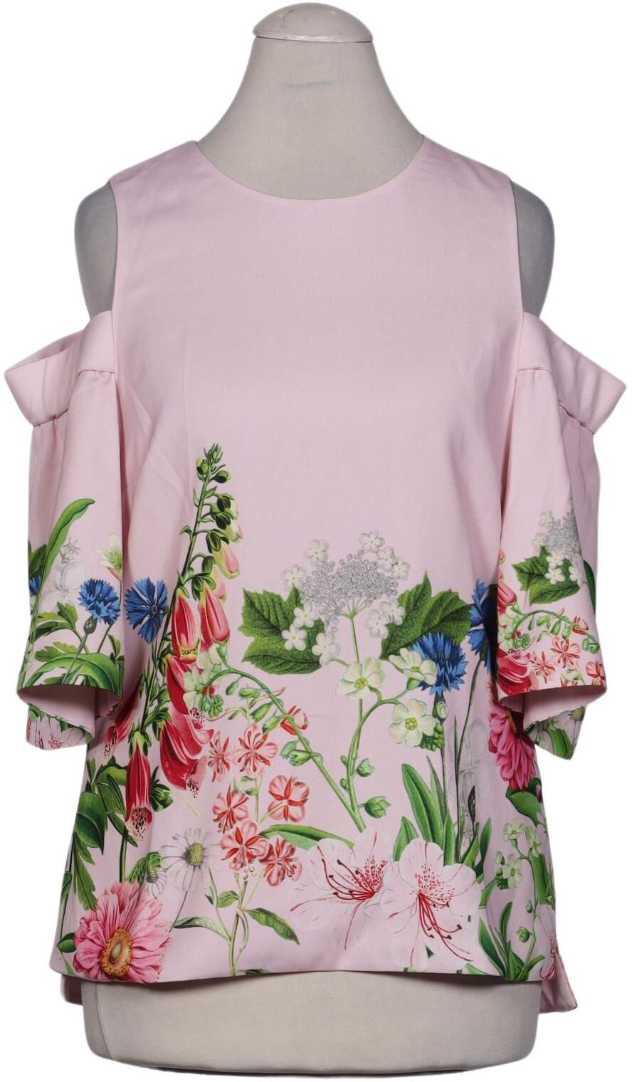 TED Baker Damen Bluse, Pink, Gr. EU 34 (Ted Baker 0), Synthetik - Second Hand