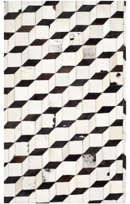 SAFAVIEH Handmade Studio Leather Rumiko Modern Leather Rug
