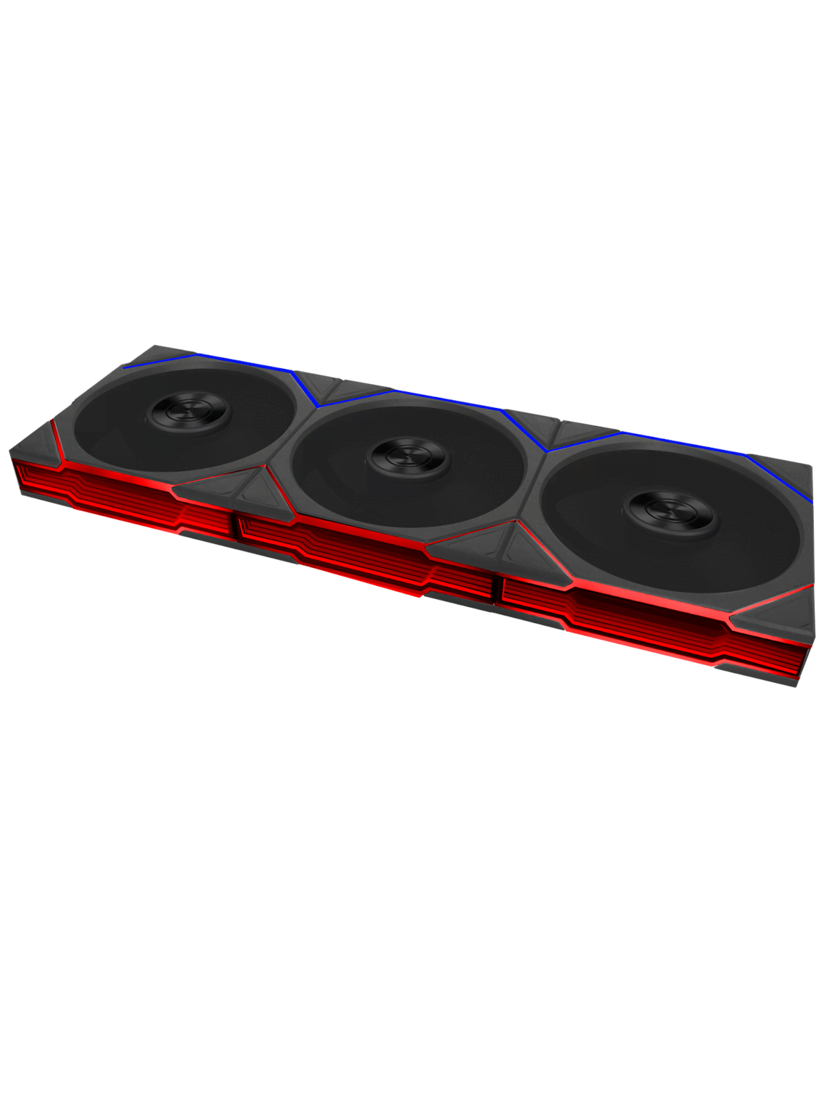 Lian Li UNI FAN TL FLEX 120 Reversed (3-pack) with controller - Gehäuselüfter - 120mm - Schwarz mit RGB LED - 33 dBA