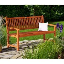 Gartenbank Maxima Eukalyptusholz FSC®-zertifiziert 152x55x92cm