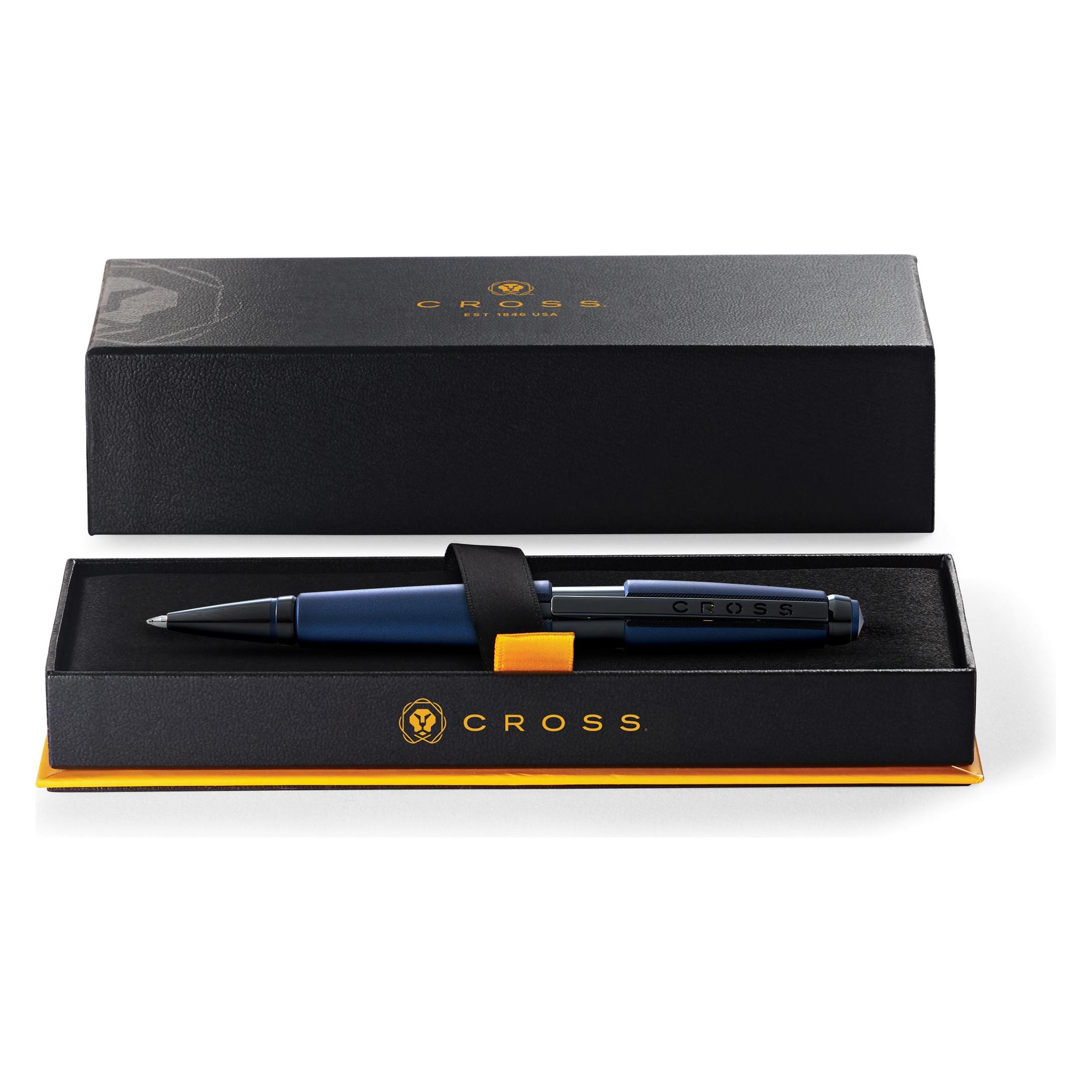 Cross Rollerball Edge Mattblau in Geschenkbox (AT0555-12-CR)