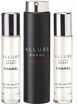 Chanel Allure Homme Sport Eau de Toilette 3 x 20 ml