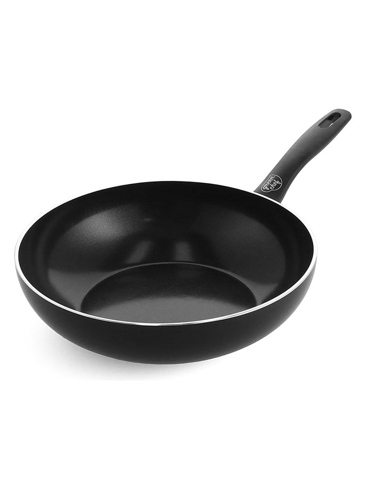 Green Chef Wokpfanne "Prime" in Schwarz - Ø 25 cm - onesize