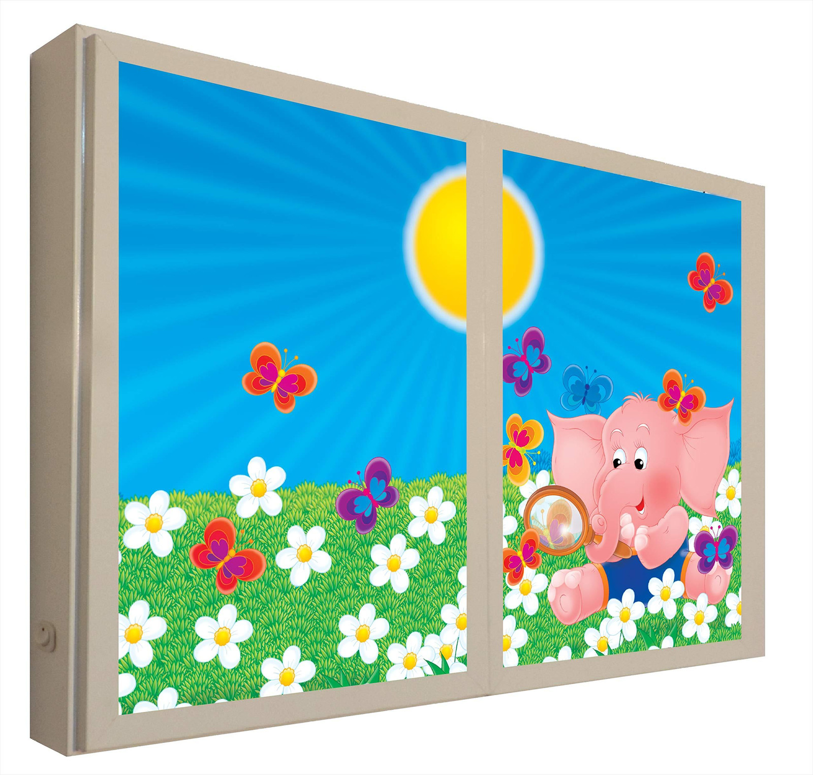 Dripio LED Wandpaneel met Accentverlichting voor Woonkamer, Kinderkamer of Badkamer
