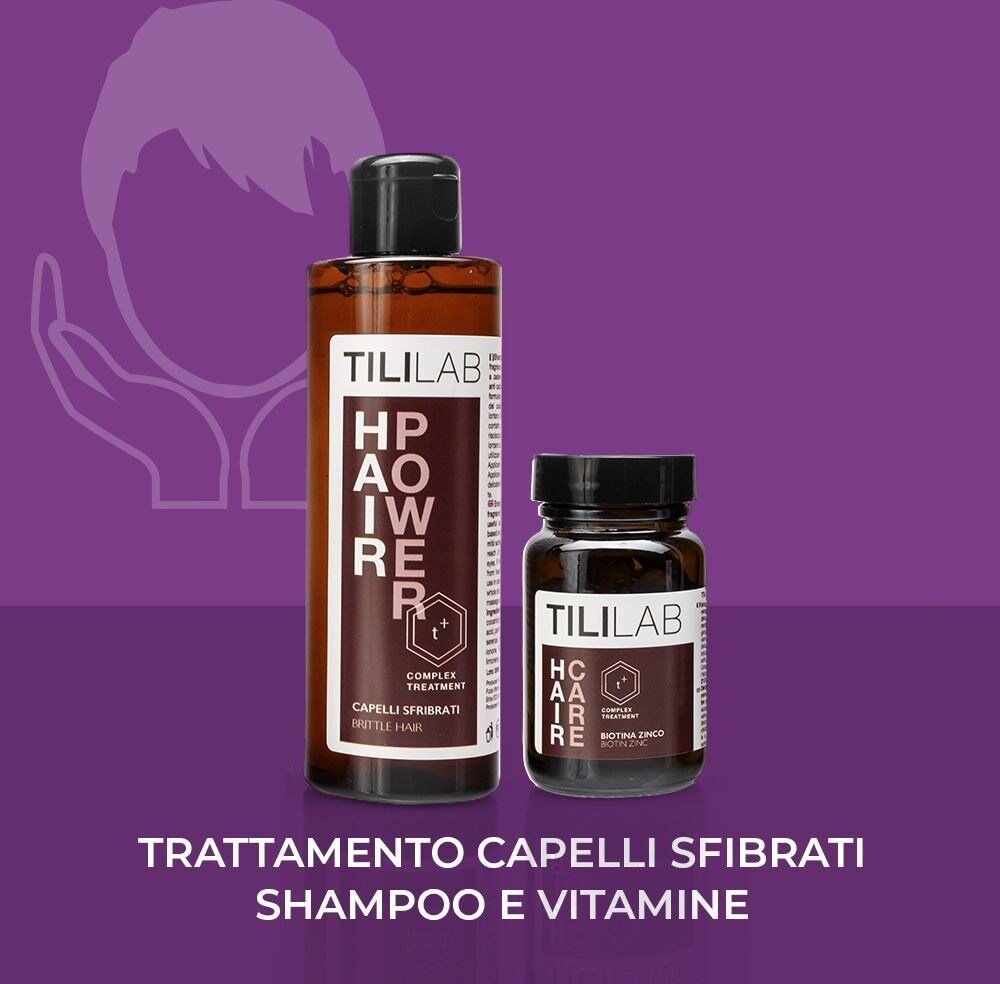 Tilab Trattamento Capelli Sfibrati Shampoo e Vitamine