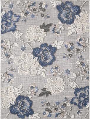 Domani Napa Floral Chic Indoor / Outdoor Area Rug