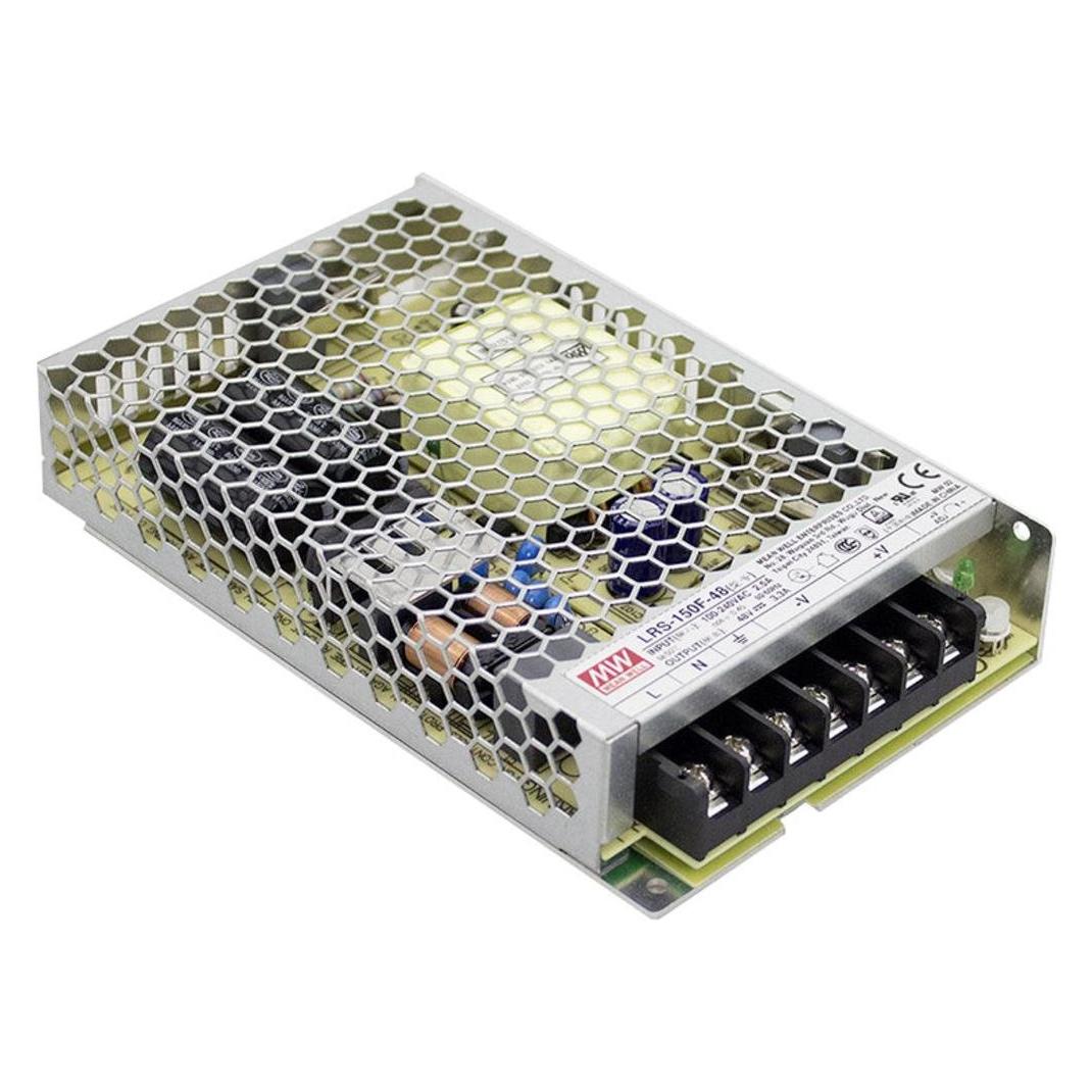 MeanWell SCHALTNETZTEIL - 1 AUSGANG - 150 W - 12 V - CLOSED FRAME (GESCHLOSSENE BAUFORM) - NUR FÜR DEN PRO... (LRS-150F-12)