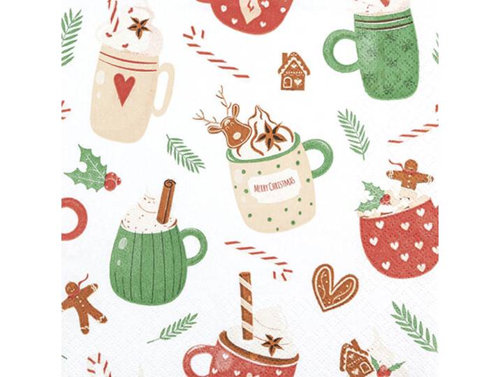 Servietten Sweet Cups - Farbe: diverse - Material: Papier - 123