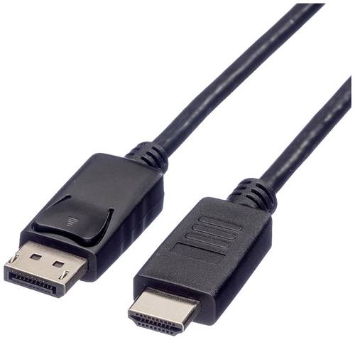 ROLINE GREEN DisplayPort Kabel DP - HDTV, ST/ST, schwarz, 3 m Adapter / Konverter