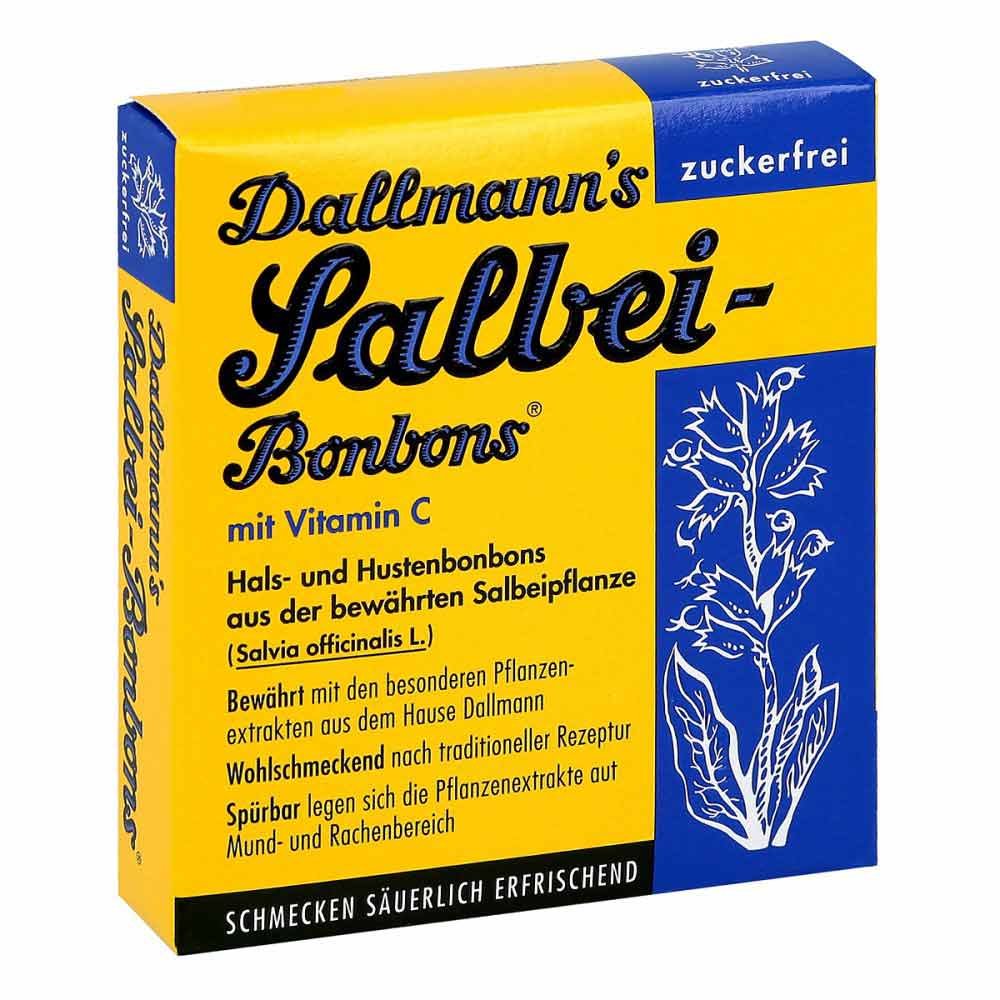 Dallmann's Pharma Candy GmbH Dallmann's Salbei Bonbons zuckerfrei 03531896