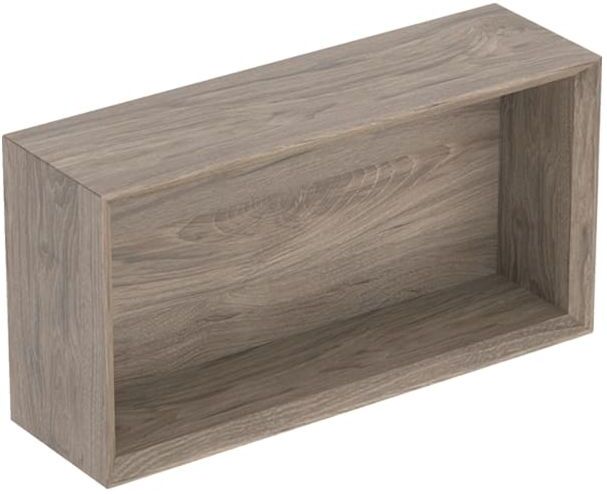 Geberit iCon Wandbox 502322JR1 45x23,3x13,2cm, rechteckig, nussbaum/Melamin Struktur
