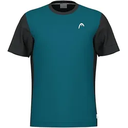Head, Herren, Sportshirt, Tennisshirt Slice (XXL), Türkis