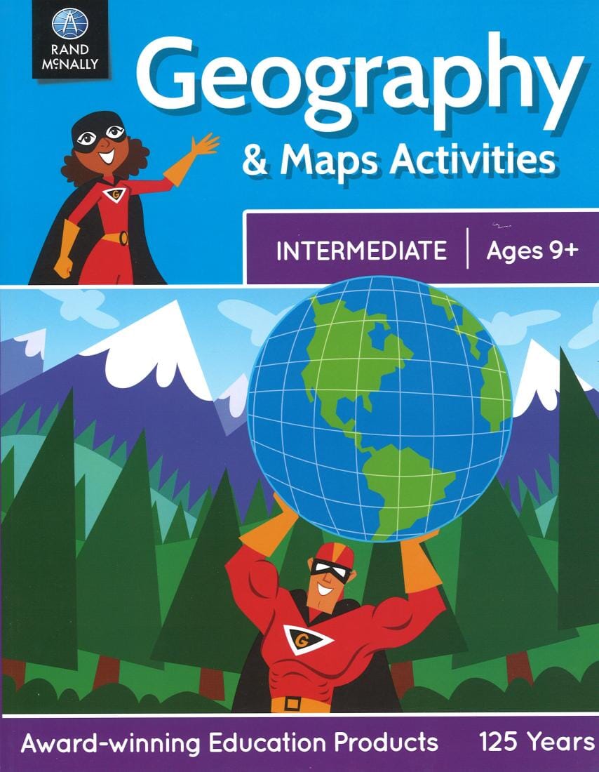Activités géographie & cartes : intermédiaire : 9 ans et +   Rand McNally