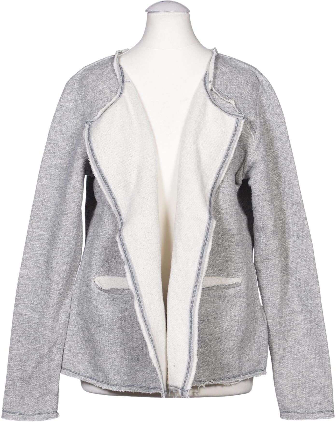 Lieblingsstück Damen Strickjacke, Grau, Gr. S, Baumwolle - Second Hand