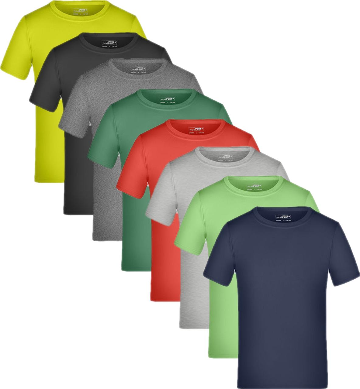 James & Nicolson James & Nicholson Jn358k Junior Active-T Lime Green Xl (146/152)