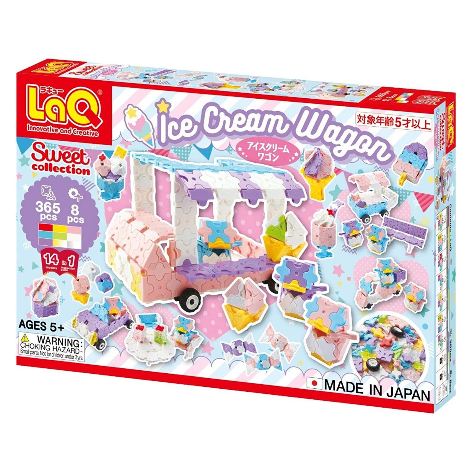 LaQ Sweet Kollektion ICE CREAM WAGON (34372745)