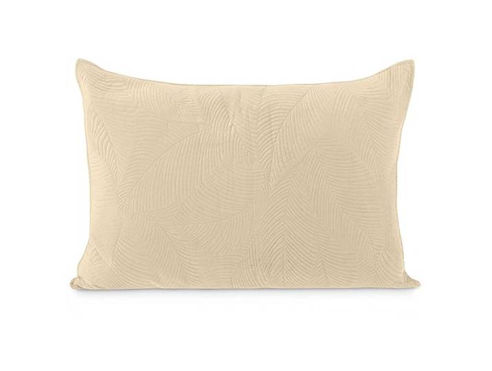 Coussin Alsha Beige/Cappuccino 70 x 50cm Velours