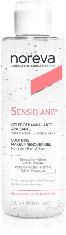Noreva Sensidiane Soothing Make-up Remover Gel gel makeup remover and cleanser 200 ml
