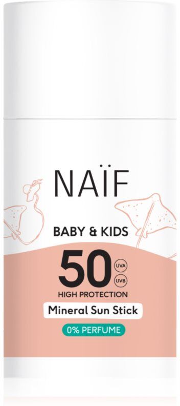 Naif Baby & Kids Mineral Sun Stick stick solaire SPF 50 36 g