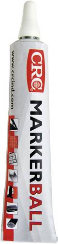 CRC 30158-AB MARKERBALL Tubenmarkierer mit Kugelventil Weiß 50ml