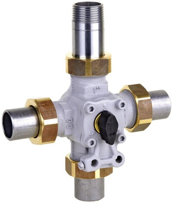 Honeywell Vierwege-Kompakt-Mischer ZRK25 kvs 8,5, PN 6, Grauguss