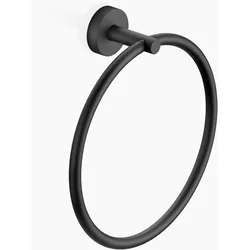 Dornbracht Handtuchring, Breite 185mm, 83200979-33, Farbe: Schwarz Matt