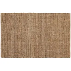 como Handweb-Teppich  Bodin , beige , Jute , Maße (cm): B: 70