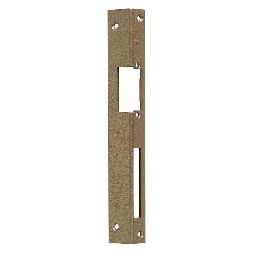 Abus Winkel-Schlieblech WST DIN links gold (Profilzylinder) (21534)