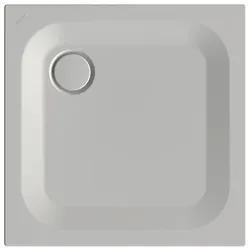 Bette quadrat Duschwanne „BetteUltra“ 750 × 750 mm ohne Oberflächenbeschichtung, ohne Oberflächenveredelung, ohne Wannenträger, in Dust