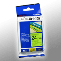Brother P-Touch Band TZe-C51 schwarz auf signal gelb 24mm / 5m laminiert