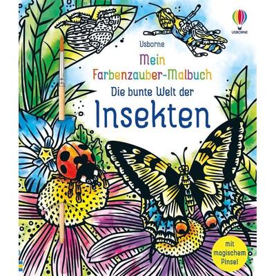 Mein Farbenzauber-Malbuch: Die bunte Welt der Insekten, Taschenbuch von Abigail Wheatley, Usborne, 978-1-78941-839-2