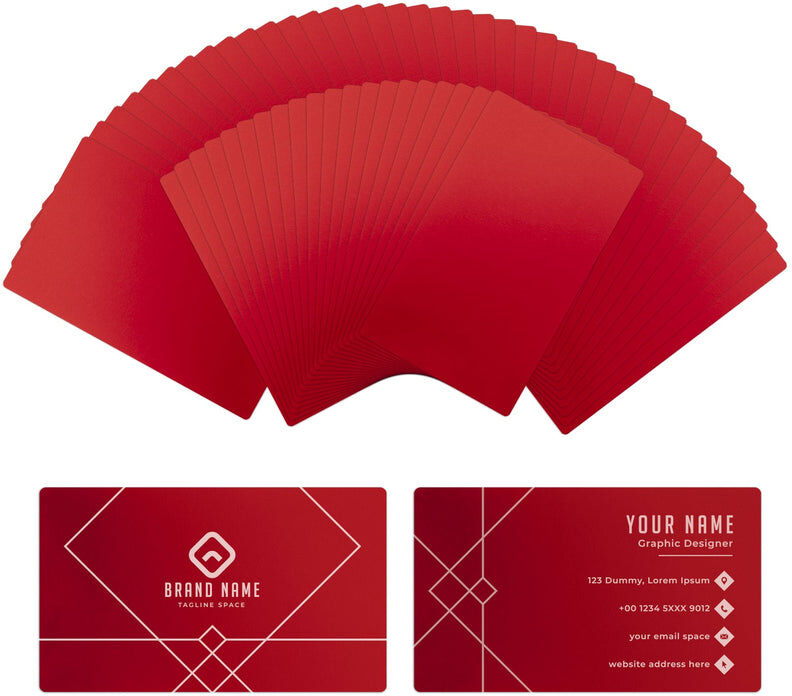 xTool Metal Business Cards - 60pcs