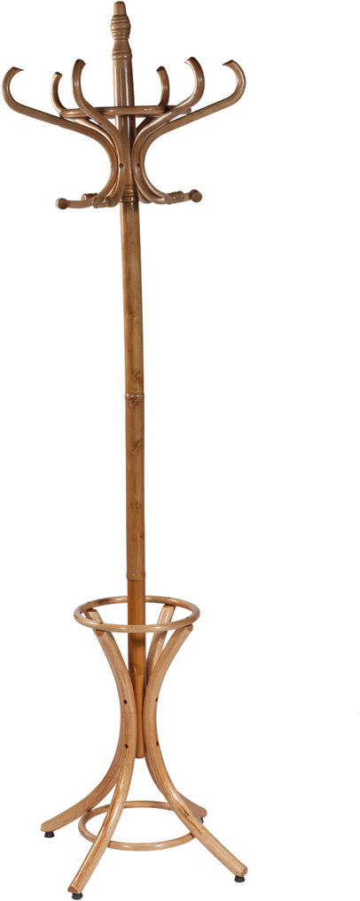 ClassicLiving Kallson Freestanding 6 - Hook Coat Rack Brown 187cm H X 53cm W X 39cm D